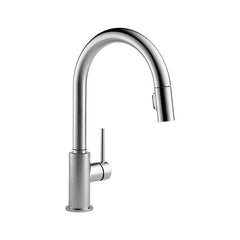 Delta Stainless Steel Trinsic Single Handle Pull-Down Kitchen Faucet