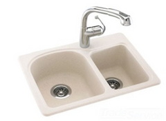 Swanstone space saver sink, KSDB-2518-059